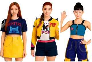 Disfraces de Las Guerreras K-POP para Adulto