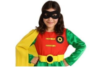 Disfraces de Batman y Robin para Niñas