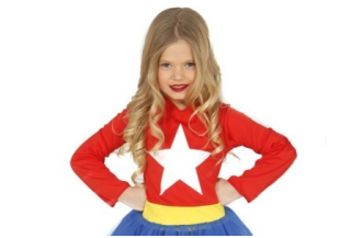 Disfraces de Capitan America para Niñas
