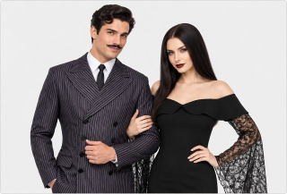 Disfraces de Familia Addams