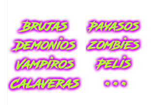 Halloween por Tematica