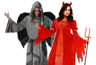 Disfraces de Angeles y Demonios Adultos