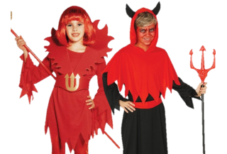 Disfraces de Angeles y Demonios Infantiles