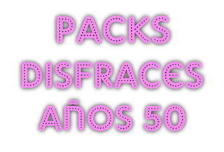 Comprar Disfraces de grease y disfraces d elos años 50 online.
